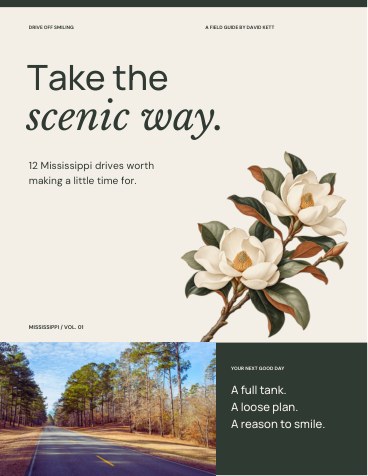 Take the scenic way: Mississippi Road Trip Guide cover